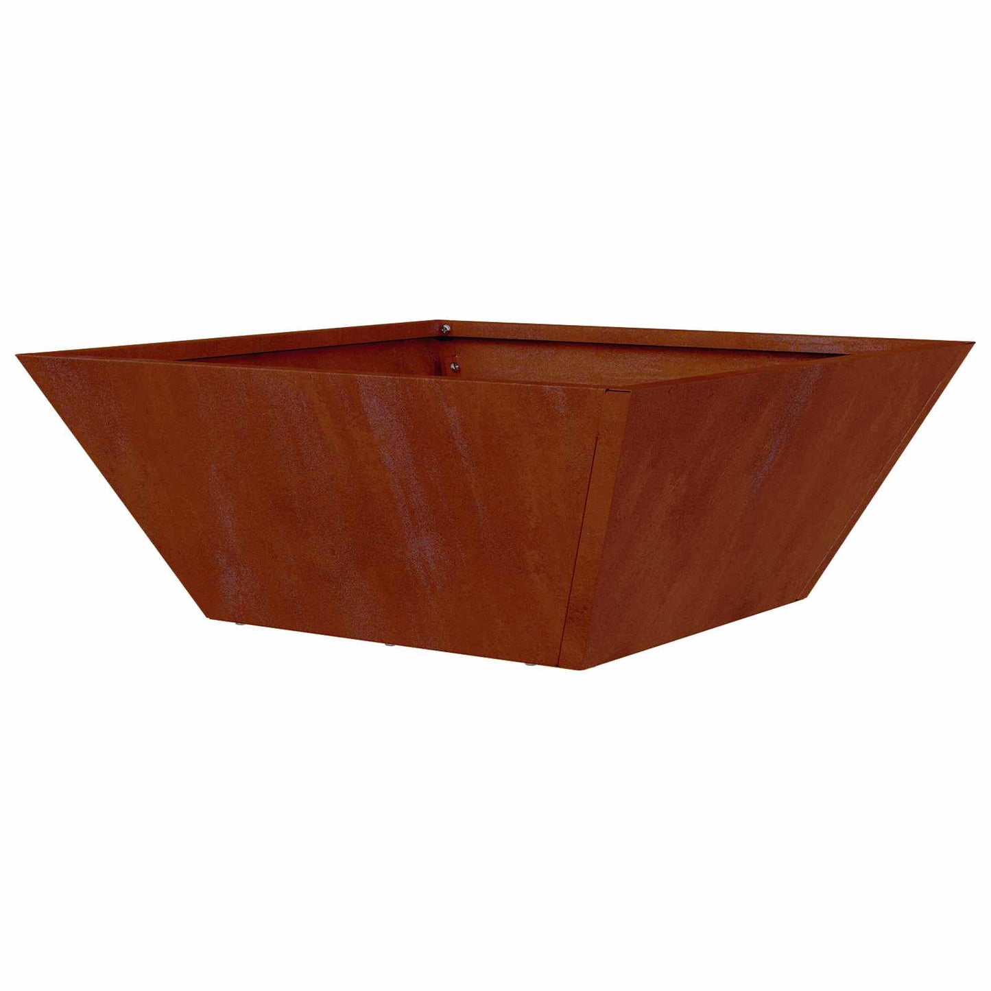 Tuin Bloempot 5 pcs Roestig 40 x 40 x 15 cm Cortenstaal is nu te koop bij PeponiXL, paradijselijk wonen!
