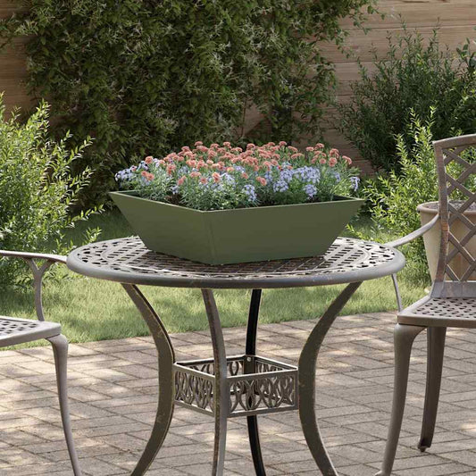 Tuin Bloempot 5 pcs Olijf Groen 50 x 50 x 15 cm is nu te koop bij PeponiXL, paradijselijk wonen!