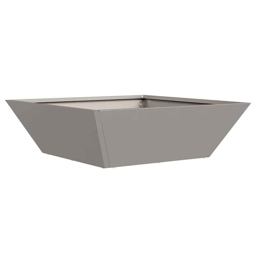 Tuin Bloempot 5 pcs Roestig 50 x 50 x 15 cm Cortenstaal is nu te koop bij PeponiXL, paradijselijk wonen!