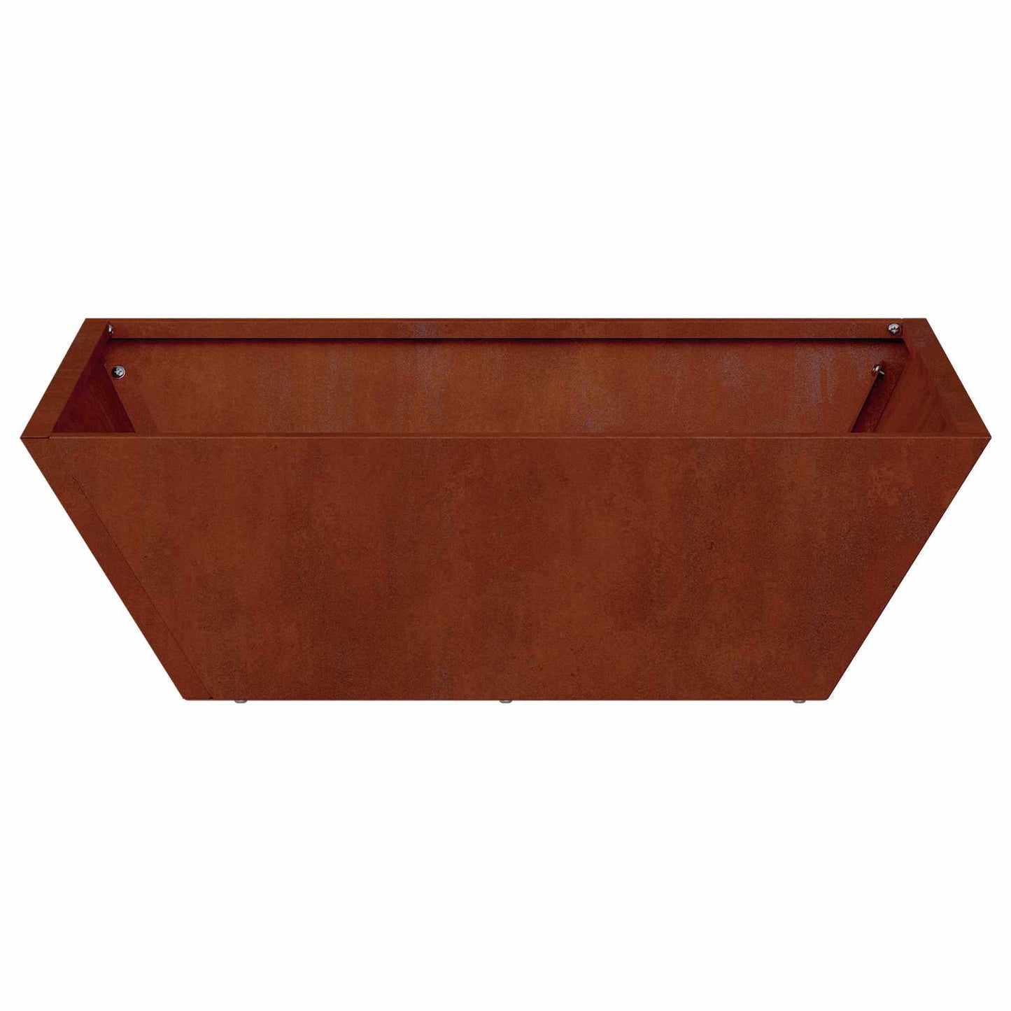 Tuin Bloempot 5 pcs Roestig 50 x 50 x 15 cm Cortenstaal is nu te koop bij PeponiXL, paradijselijk wonen!