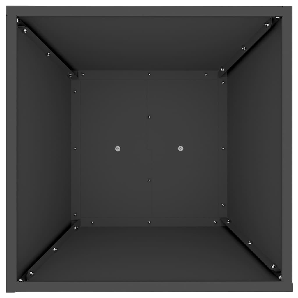 Pilaar Plantenbak Zwart 40 x 40 x 100 cm is nu te koop bij PeponiXL, paradijselijk wonen!