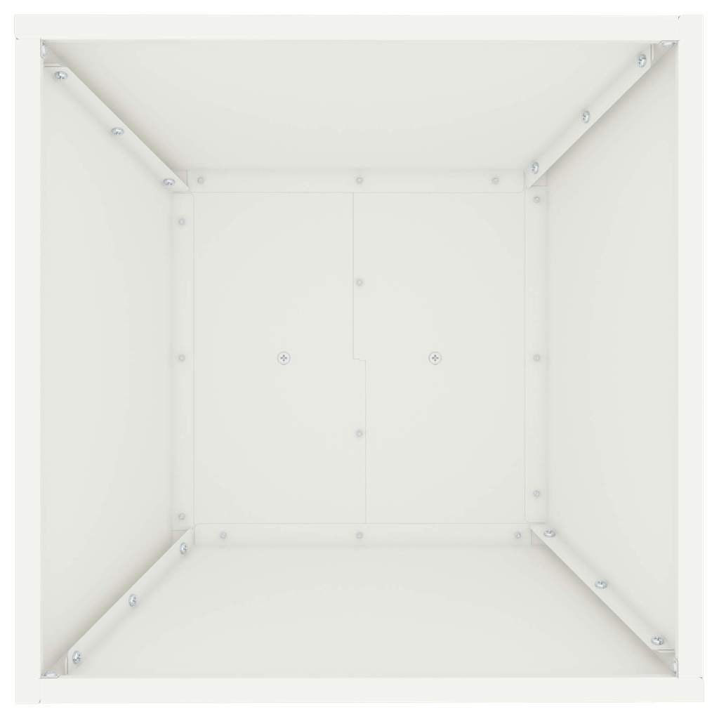 Pilaar Plantenbak Wit 40 x 40 x 100 cm is nu te koop bij PeponiXL, paradijselijk wonen!