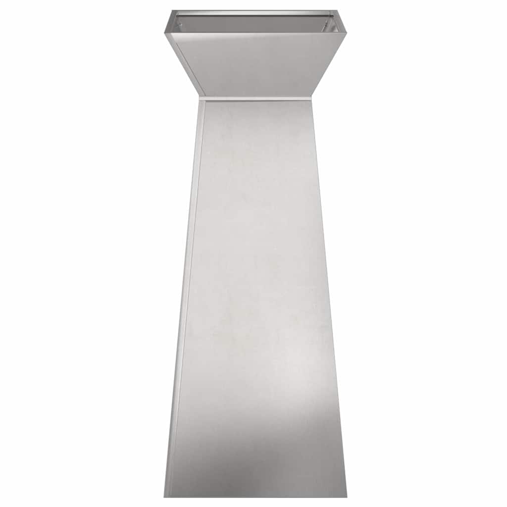 Pilaar Plantenbak 2 pcs Zilver 40 x 40 x 100 cm is nu te koop bij PeponiXL, paradijselijk wonen!