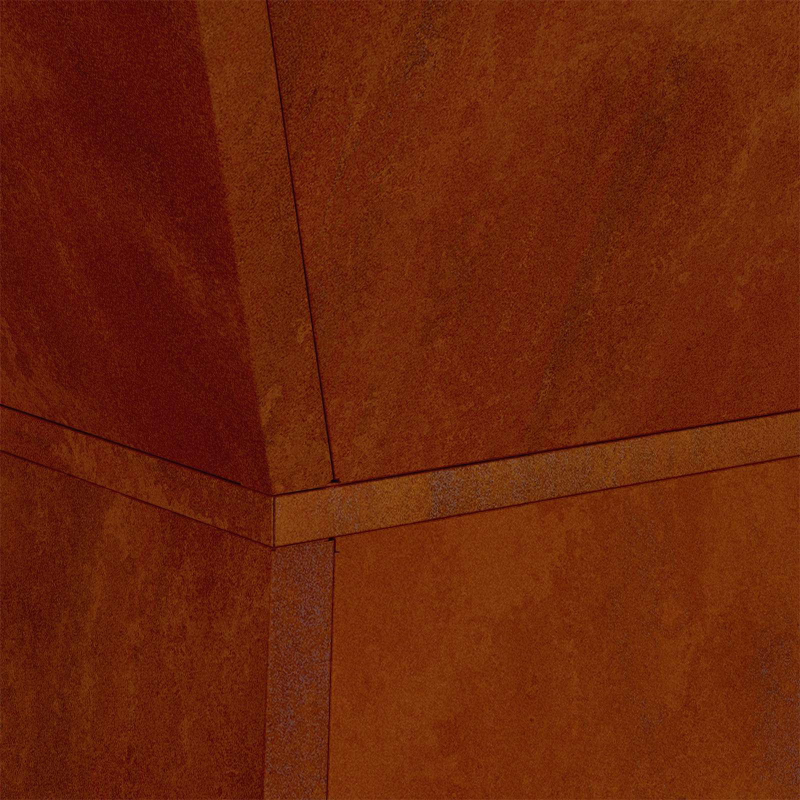Pilaar Plantenbak Zilver 40 x 40 x 100 cm is nu te koop bij PeponiXL, paradijselijk wonen!