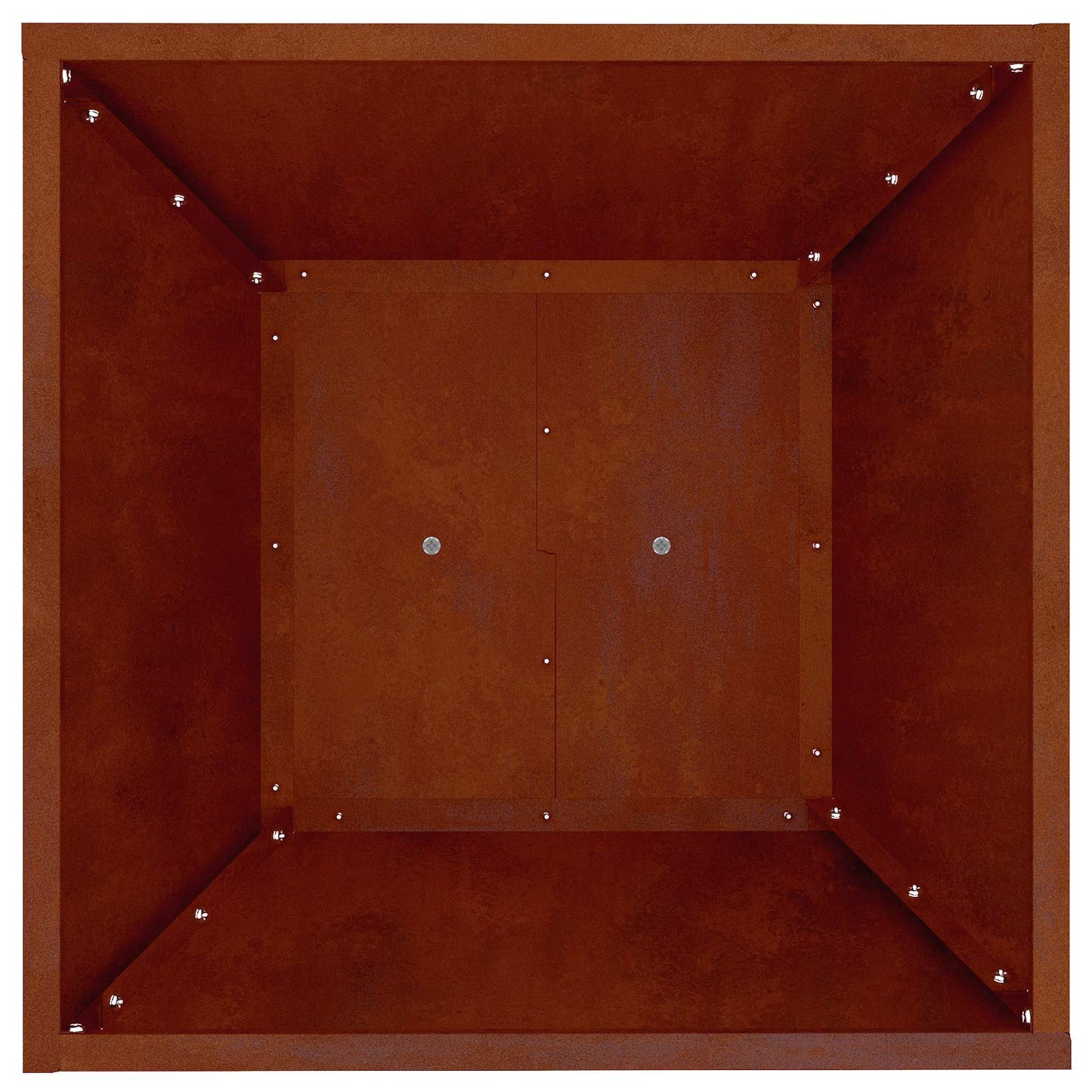 Pilaar Plantenbak Zilver 40 x 40 x 100 cm is nu te koop bij PeponiXL, paradijselijk wonen!
