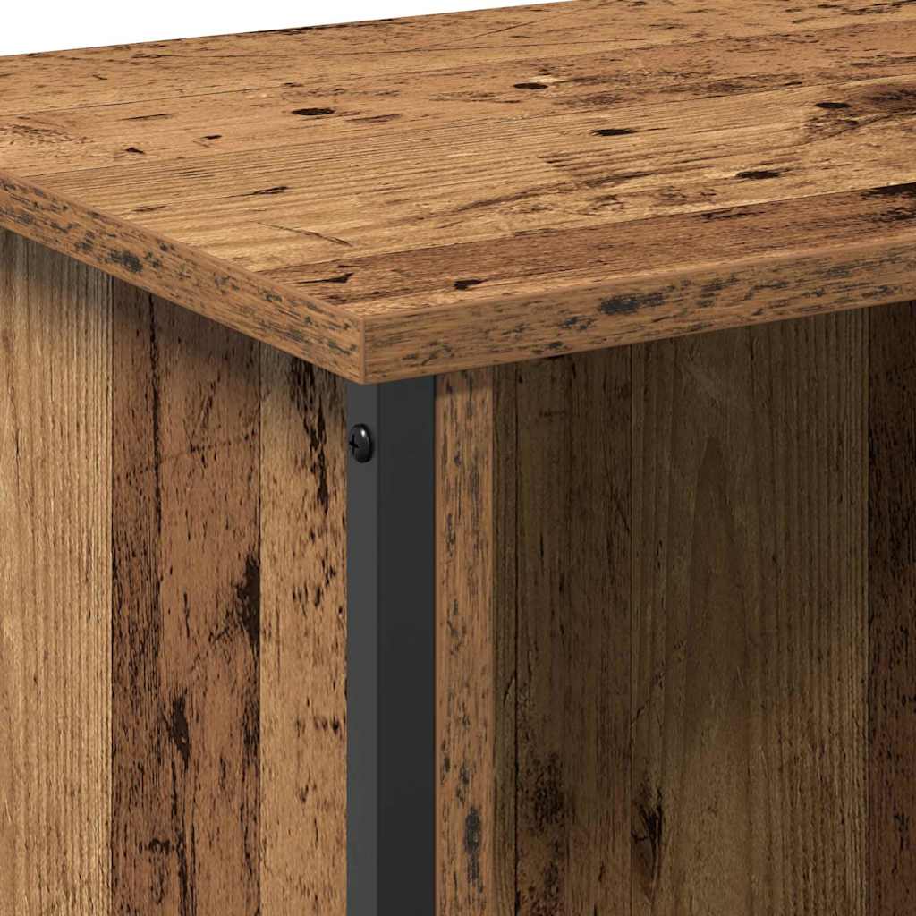 TV-kast Oud Hout 102 x 35 x 45 cm Bewerkt hout is nu te koop bij PeponiXL, paradijselijk wonen!