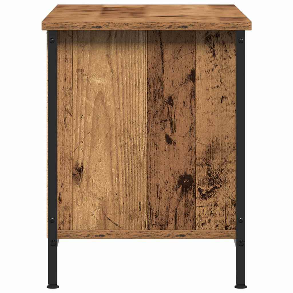 TV-kast Oud Hout 102 x 35 x 45 cm Bewerkt hout is nu te koop bij PeponiXL, paradijselijk wonen!
