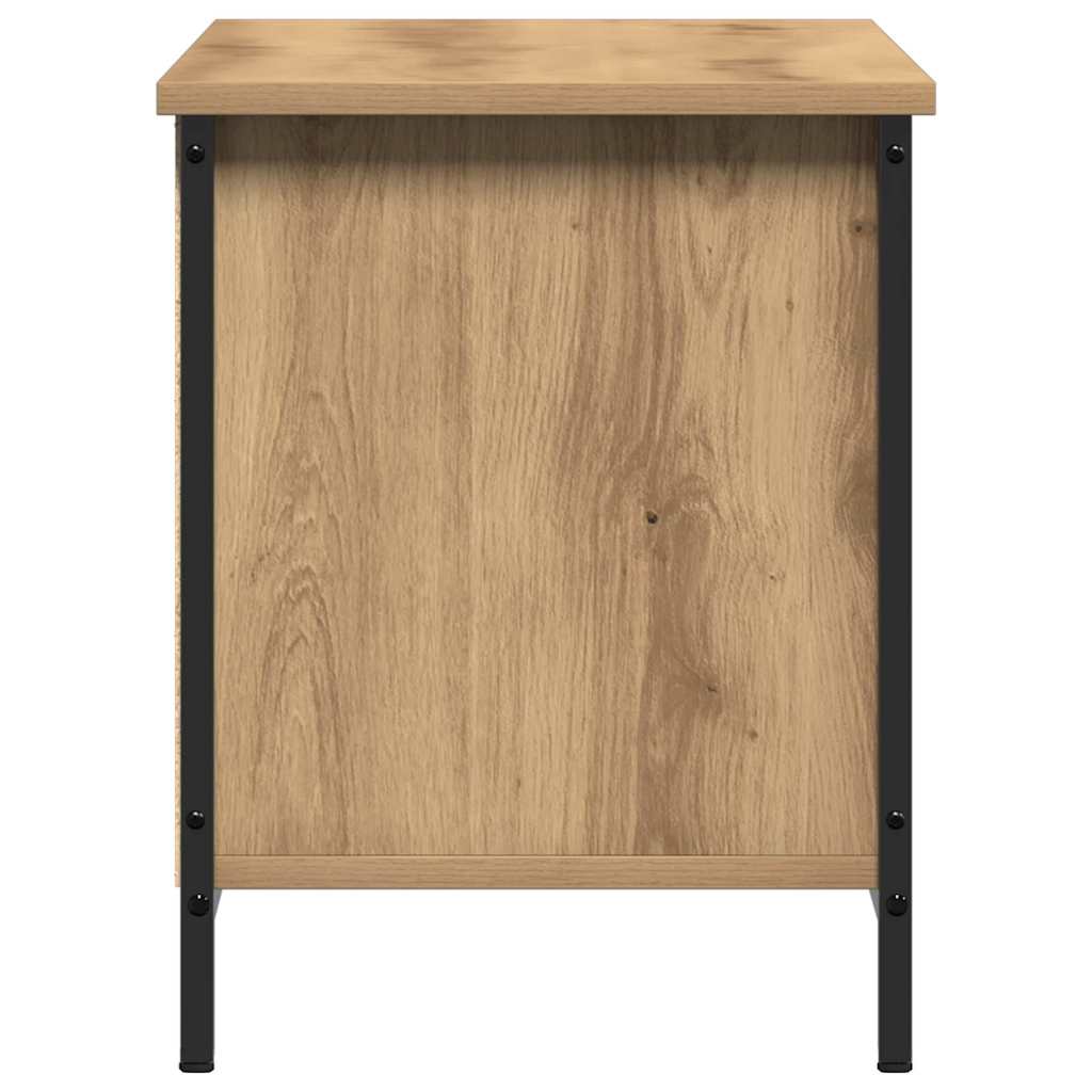 TV-kast Artisan Eiken 102 x 35 x 45 cm Bewerkt hout is nu te koop bij PeponiXL, paradijselijk wonen!