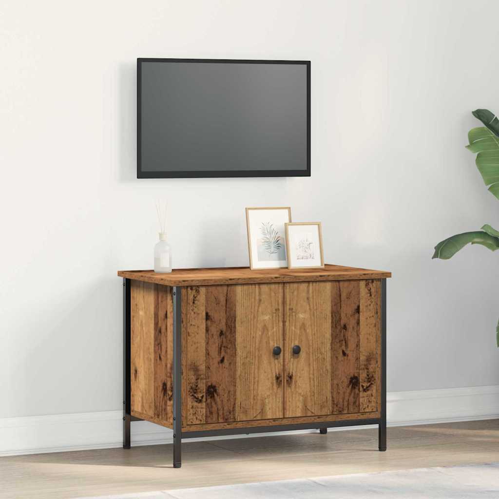 TV-kast Oud Hout 60 x 35 x 45 cm Bewerkt hout is nu te koop bij PeponiXL, paradijselijk wonen!