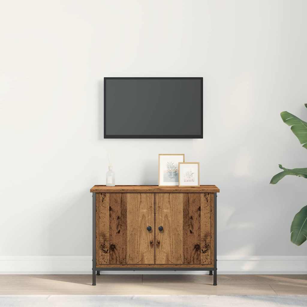 TV-kast Oud Hout 60 x 35 x 45 cm Bewerkt hout is nu te koop bij PeponiXL, paradijselijk wonen!
