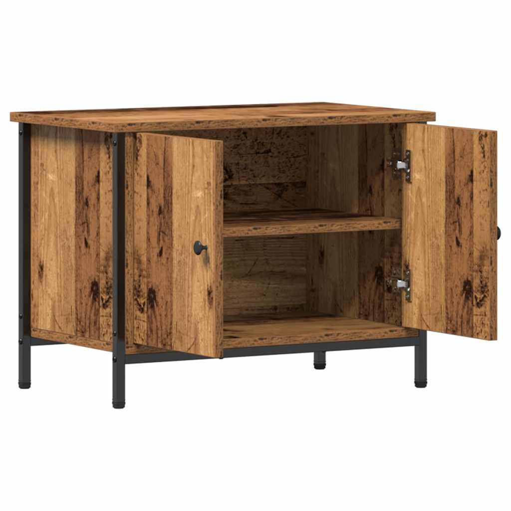 TV-kast Oud Hout 60 x 35 x 45 cm Bewerkt hout is nu te koop bij PeponiXL, paradijselijk wonen!