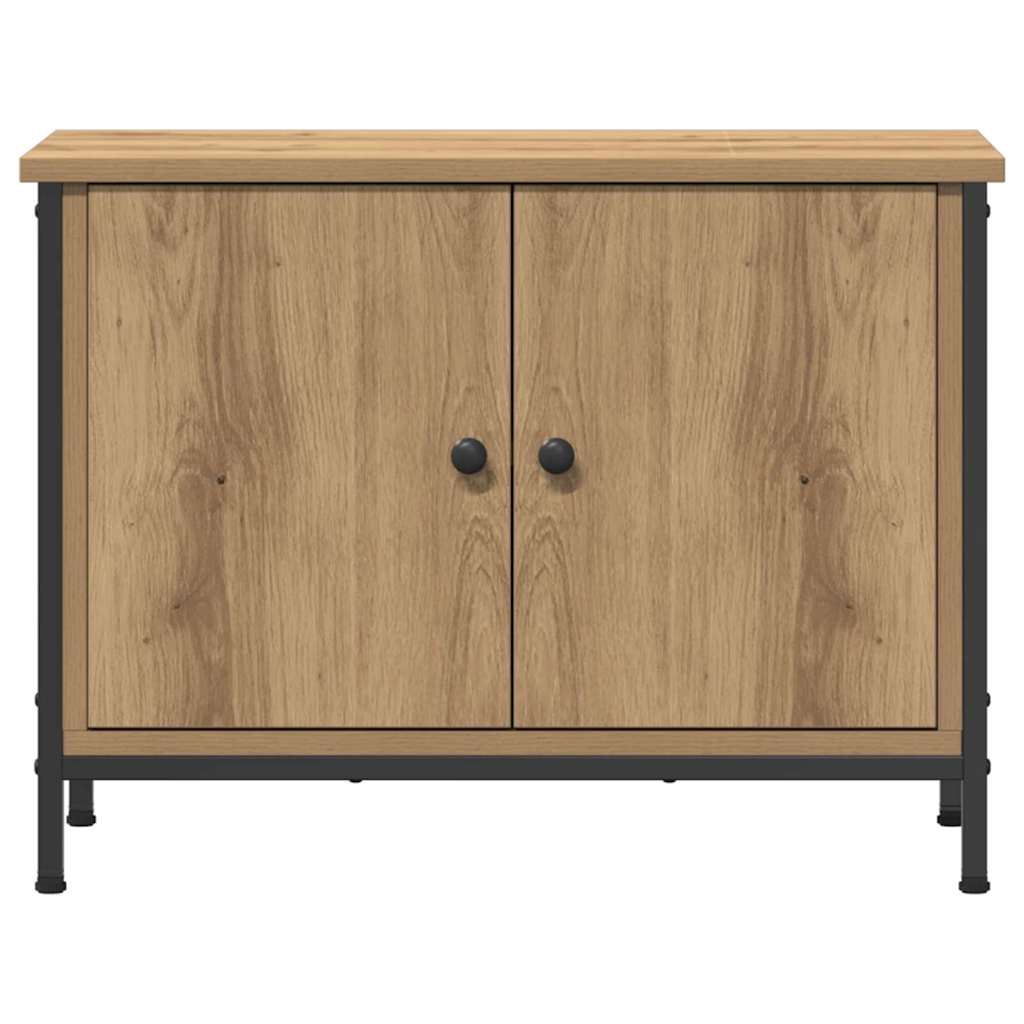 TV-kast Artisan Eiken 60 x 35 x 45 cm Bewerkt hout is nu te koop bij PeponiXL, paradijselijk wonen!