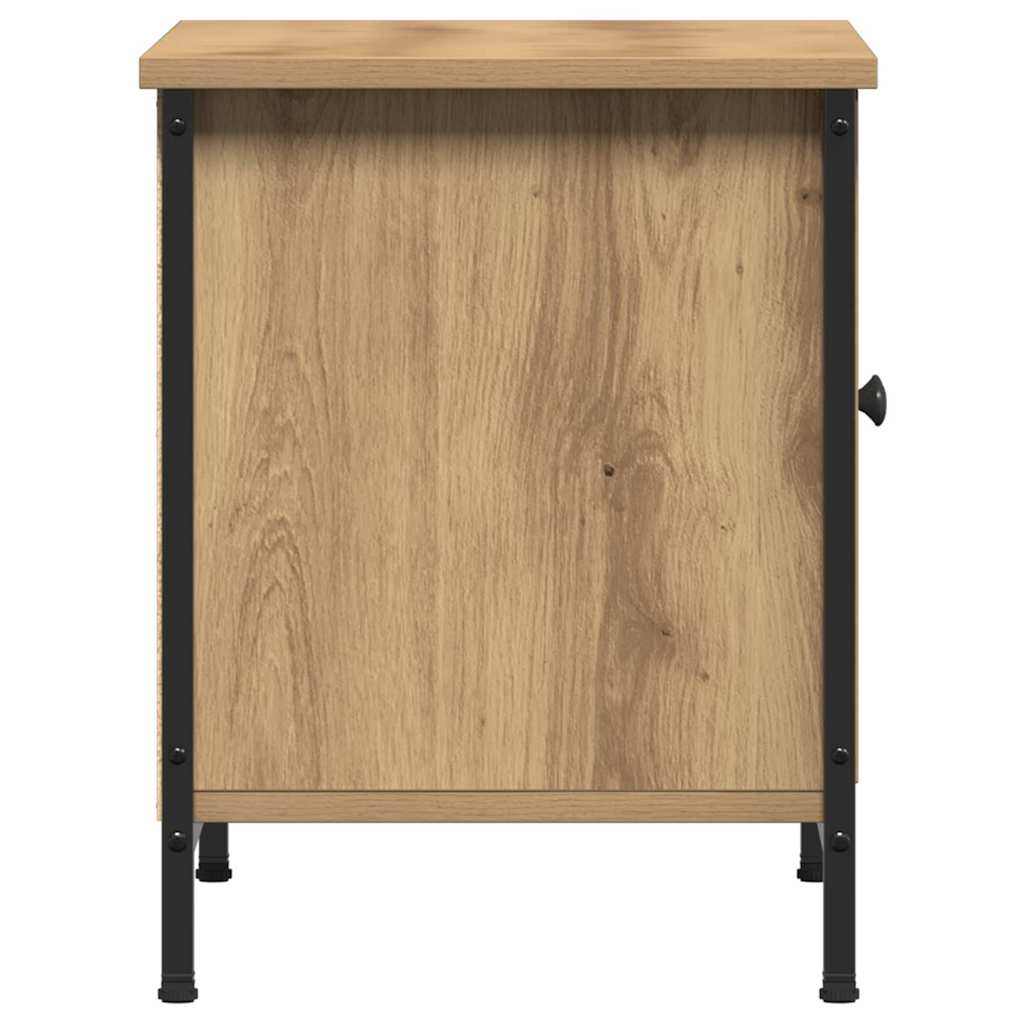 TV-kast Artisan Eiken 60 x 35 x 45 cm Bewerkt hout is nu te koop bij PeponiXL, paradijselijk wonen!