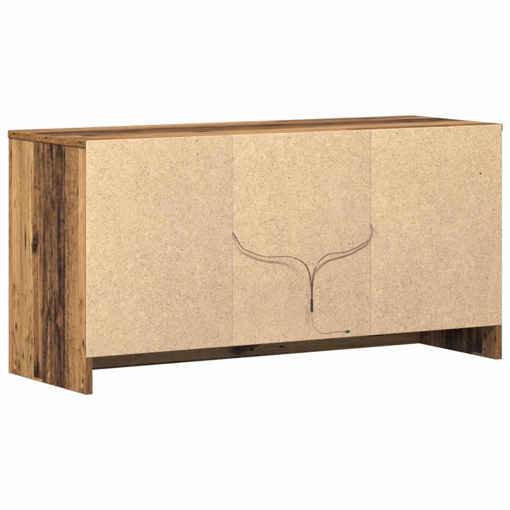 TV Eenheden Bruin 100 x 34 x 50 cm Bewerkt hout is nu te koop bij PeponiXL, paradijselijk wonen!