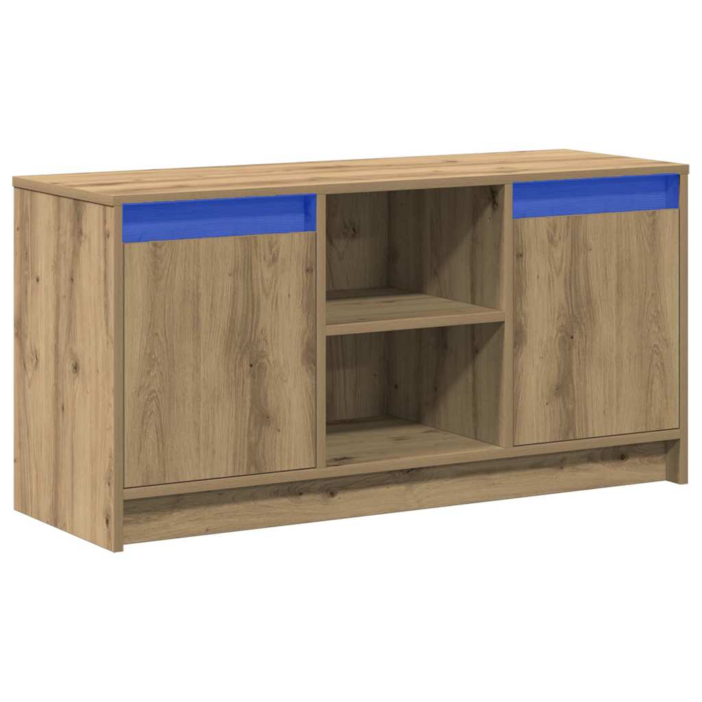 TV Eenheden Bruin 100 x 34 x 50 cm Bewerkt hout is nu te koop bij PeponiXL, paradijselijk wonen!