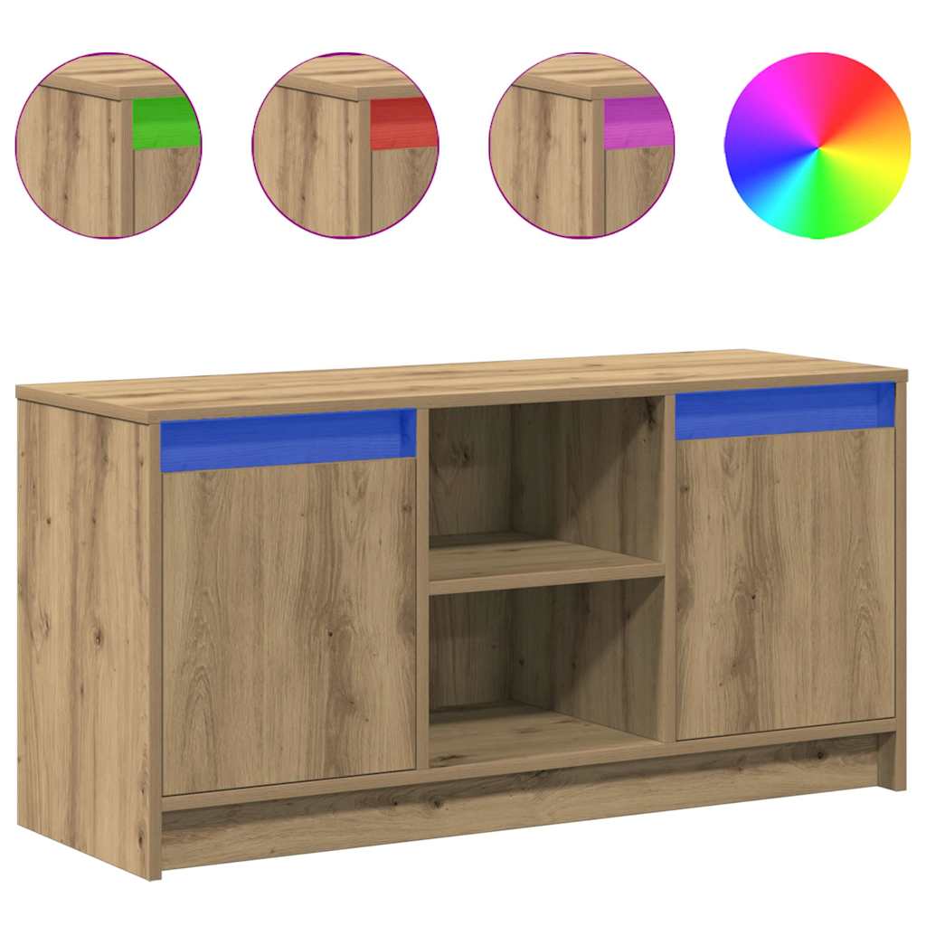 TV Eenheden Bruin 100 x 34 x 50 cm Bewerkt hout is nu te koop bij PeponiXL, paradijselijk wonen!