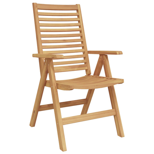 Stoel 8 pcs Bruin 64.5 x 52 x 108 cm Massief Teakhout is nu te koop bij PeponiXL, paradijselijk wonen!