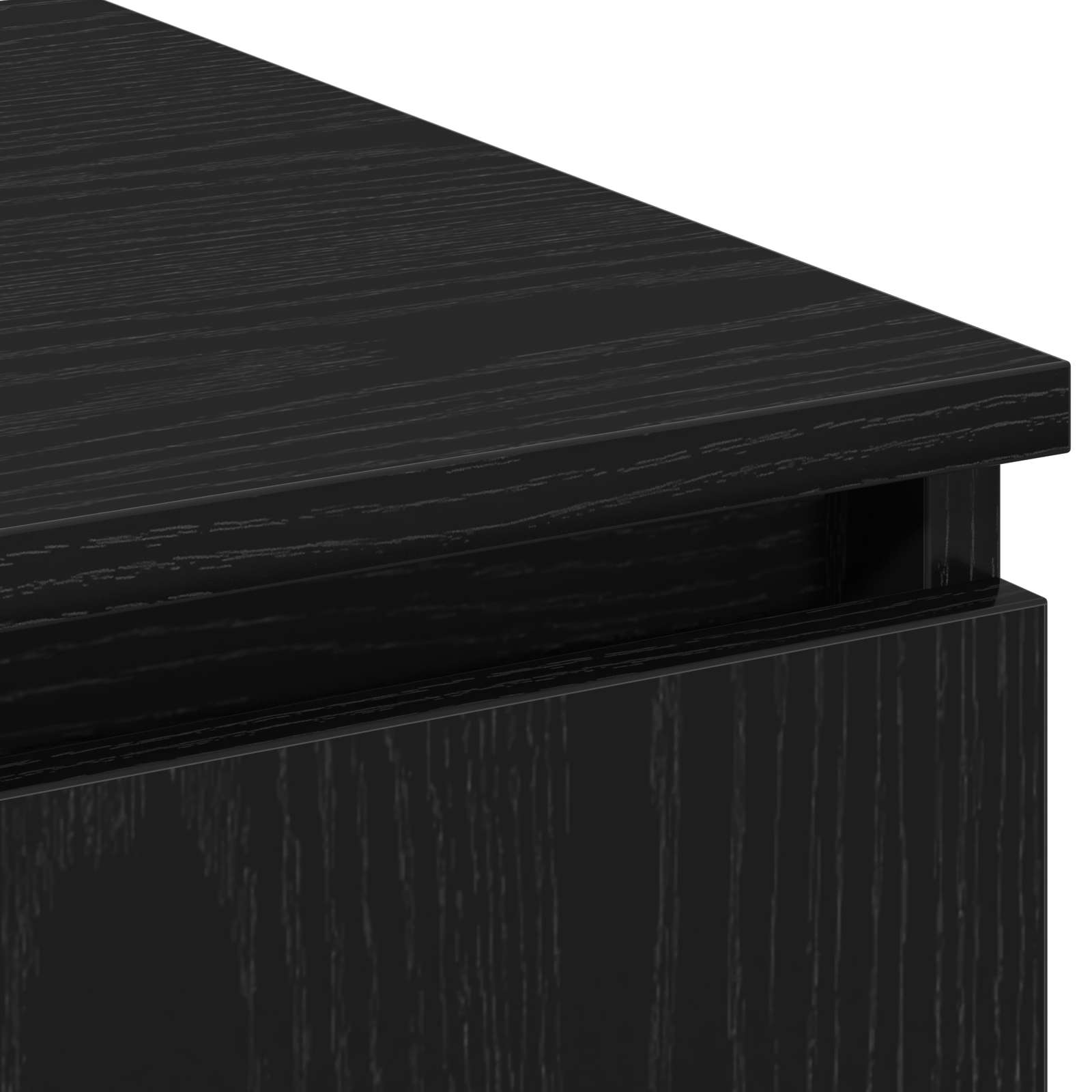TV-kast met LED Zwart Eiken 180 x 38 x 49 cm Bewerkt hout is nu te koop bij PeponiXL, paradijselijk wonen!