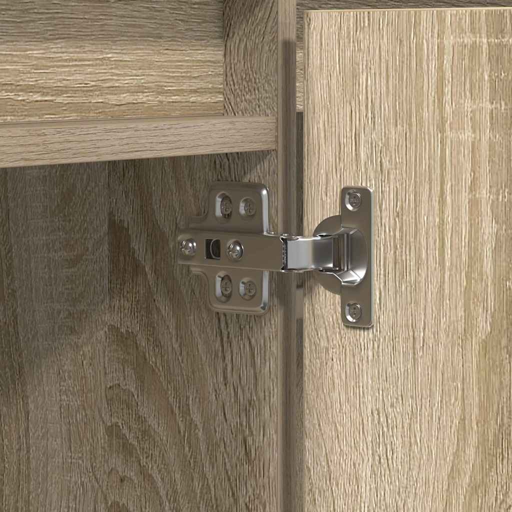 TV-kast Sonoma Eiken 180 x 38 x 49 cm Bewerkt hout is nu te koop bij PeponiXL, paradijselijk wonen!