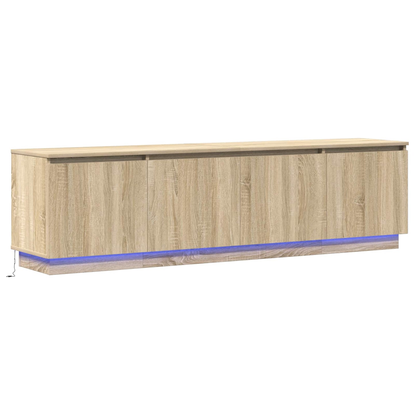 TV-kast Sonoma Eiken 180 x 38 x 49 cm Bewerkt hout is nu te koop bij PeponiXL, paradijselijk wonen!