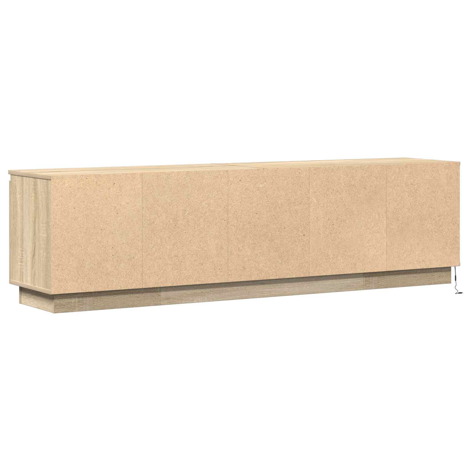 TV-kast Sonoma Eiken 180 x 38 x 49 cm Bewerkt hout is nu te koop bij PeponiXL, paradijselijk wonen!