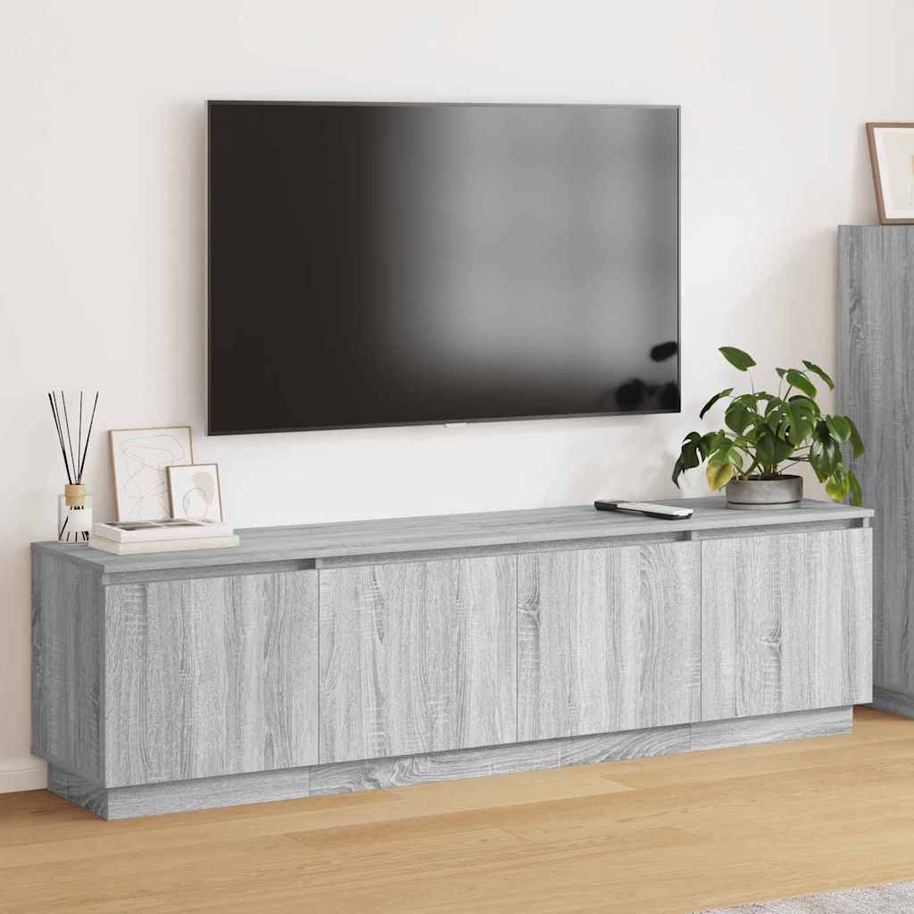 TV-kast Grijs Sonoma 180 x 38 x 49 cm Bewerkt hout is nu te koop bij PeponiXL, paradijselijk wonen!