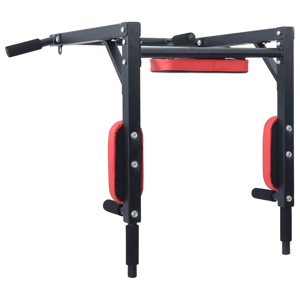 Optrekbar dipstation Zwart en Rood 89 x 59 x 70 cm is nu te koop bij PeponiXL, paradijselijk wonen!