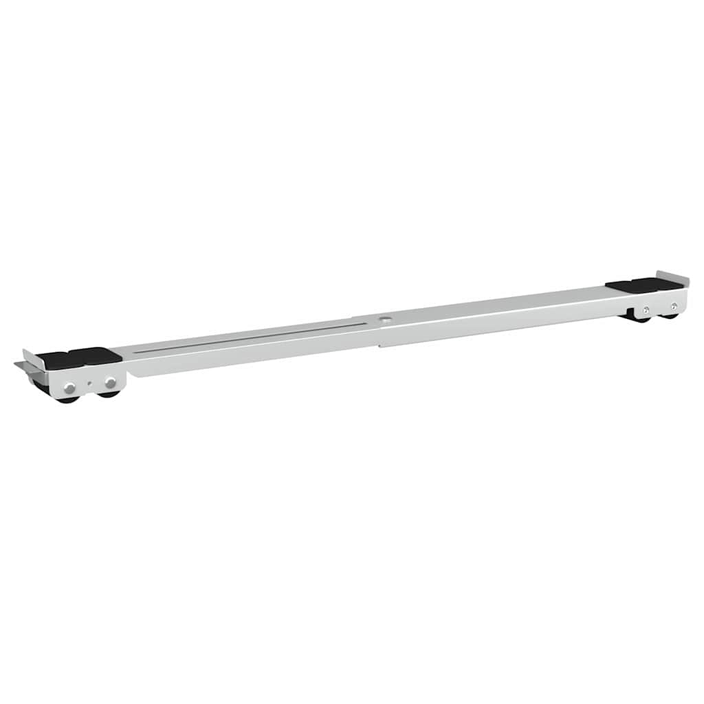 Wasmachinebasis 2 pcs Zilver 72 x 5 x 4,5 cm Roestvrij staal is nu te koop bij PeponiXL, paradijselijk wonen!