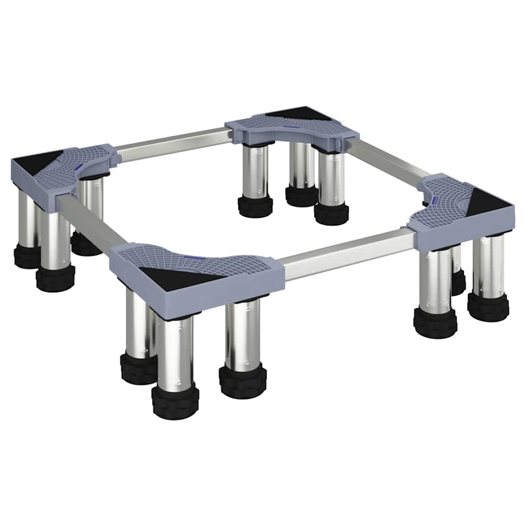 Wasmachinebasis Grijs 67 x 67 x 21,5 cm Roestvrij staal is nu te koop bij PeponiXL, paradijselijk wonen!