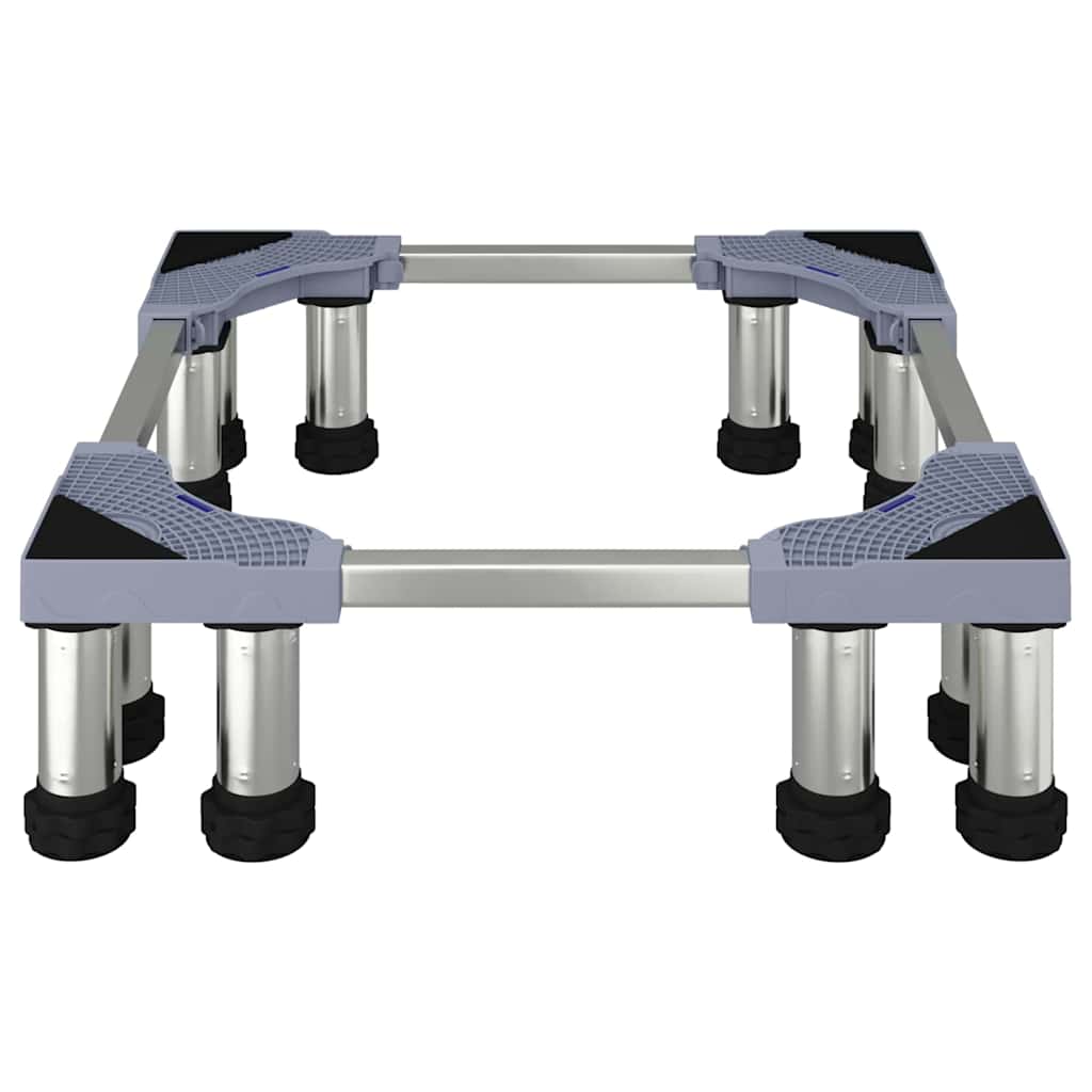 Wasmachinebasis Grijs 67 x 67 x 21,5 cm Roestvrij staal is nu te koop bij PeponiXL, paradijselijk wonen!