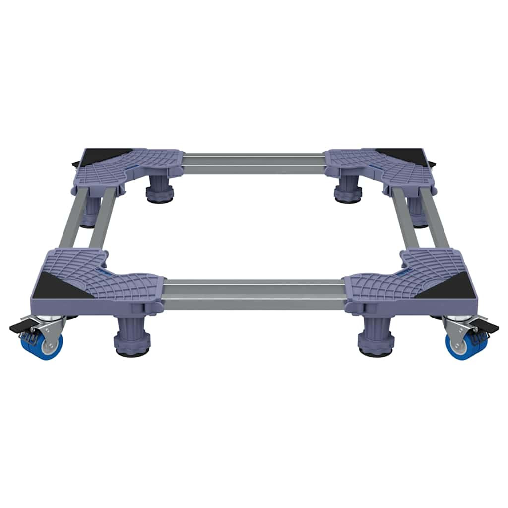 Wasmachinebasis Grijs 67 x 67 x 12 cm Roestvrij staal is nu te koop bij PeponiXL, paradijselijk wonen!
