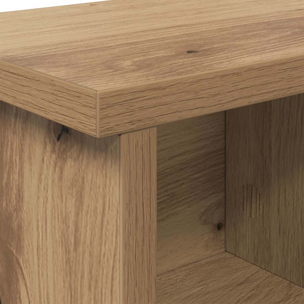 Wandgemonteerde kapstok met plank Artisan Eiken 50 x 16 x 26 cm is nu te koop bij PeponiXL, paradijselijk wonen!