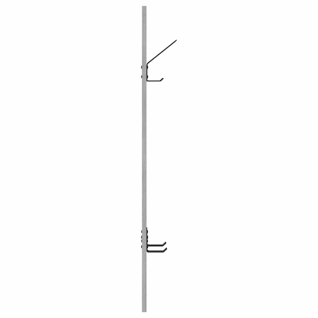 Wandgemonteerde kapstok Grijs Sonoma 20 x 1,5 x 100 cm is nu te koop bij PeponiXL, paradijselijk wonen!
