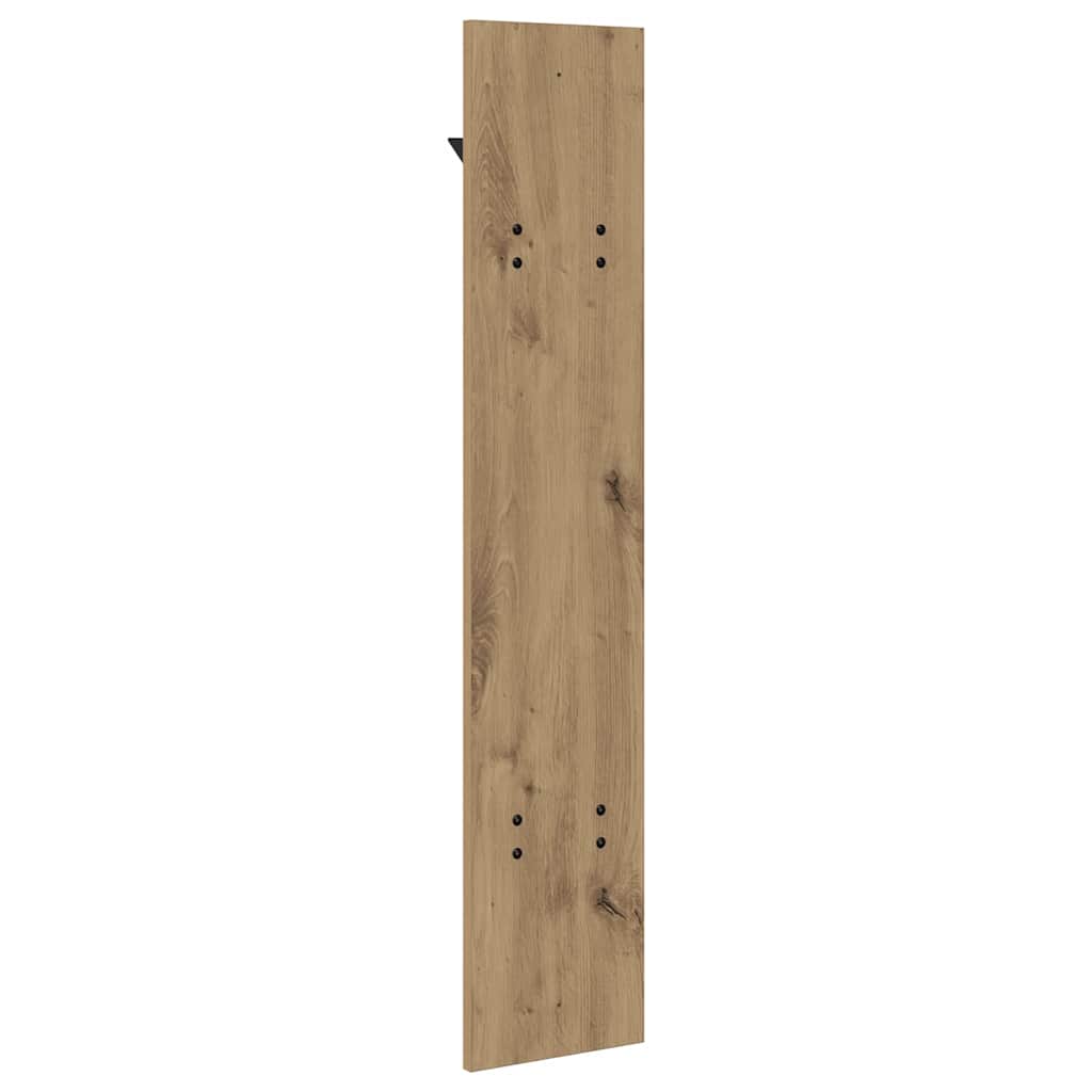 Wandgemonteerde kapstok Artisan Eiken 20 x 1,5 x 100 cm is nu te koop bij PeponiXL, paradijselijk wonen!