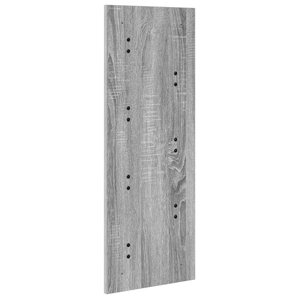 Wandgemonteerde kapstok Grijs Sonoma 30 x 1,5 x 80 cm is nu te koop bij PeponiXL, paradijselijk wonen!