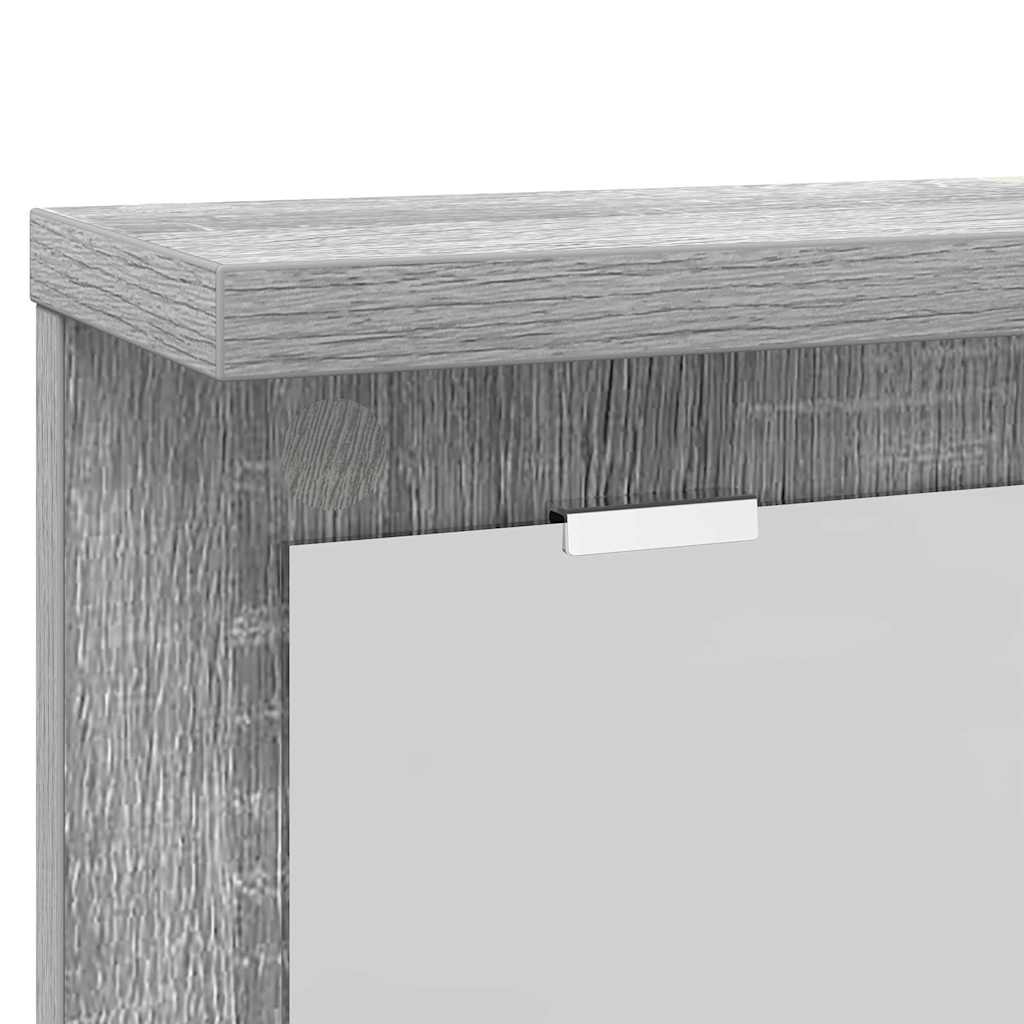 Wandgemonteerde kapstok met plank Grijs sonoma 85 x 10 x 45 cm is nu te koop bij PeponiXL, paradijselijk wonen!