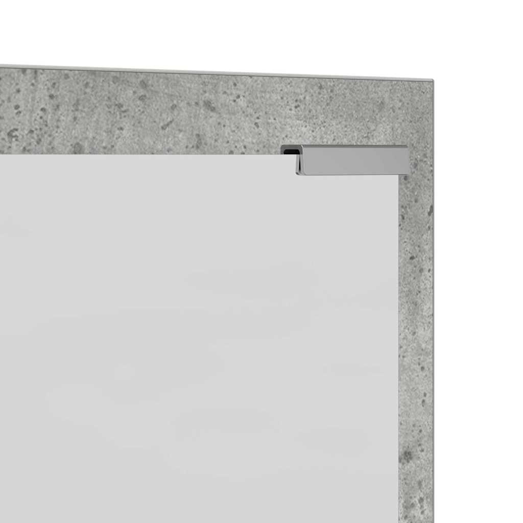 Wandgemonteerde kapstok Beton Grijs 100 x 10 x 100 cm is nu te koop bij PeponiXL, paradijselijk wonen!