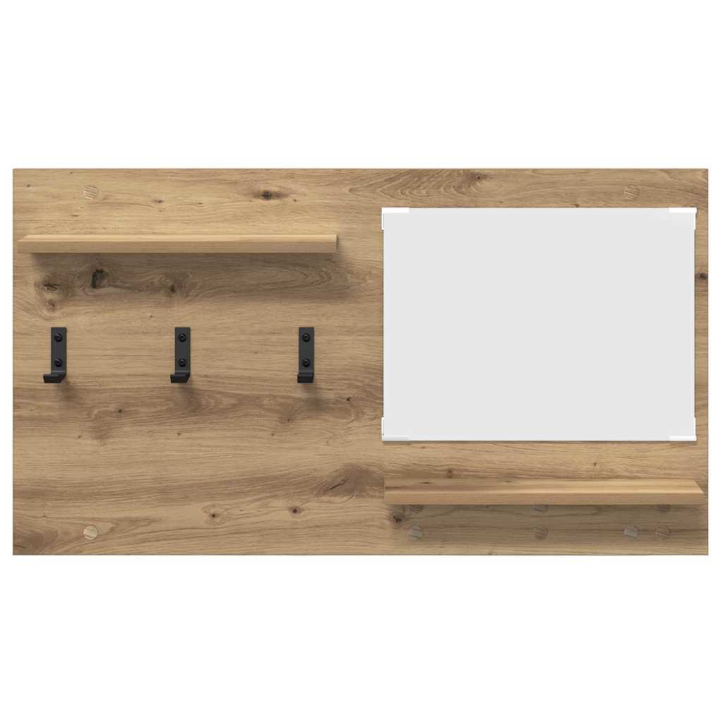 Wandgemonteerde kapstok met plank Artisan Eiken 90 x 10 x 50 cm is nu te koop bij PeponiXL, paradijselijk wonen!