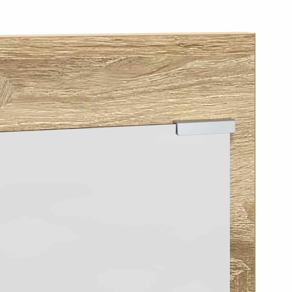 Wandgemonteerde kapstok met plank Sonoma Eiken 70 x 10 x 90 cm is nu te koop bij PeponiXL, paradijselijk wonen!