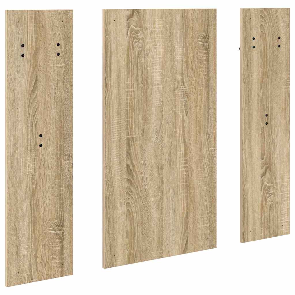 Wandgemonteerde kapstok Sonoma Eiken 96 x 1,5 x 90 cm is nu te koop bij PeponiXL, paradijselijk wonen!