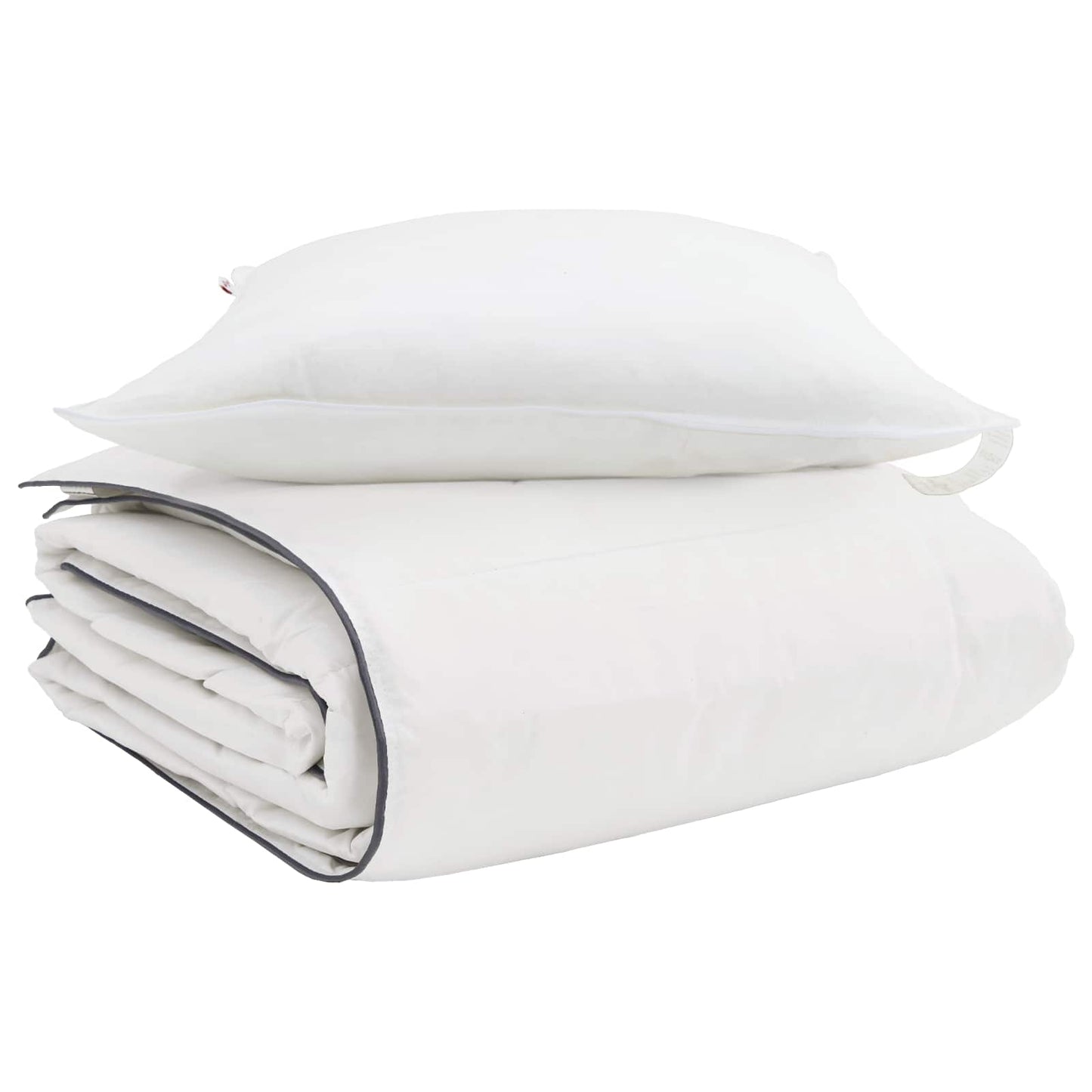 Winter Dekbed met kussen 2 pcs Wit Donsveertjes is nu te koop bij PeponiXL, paradijselijk wonen!