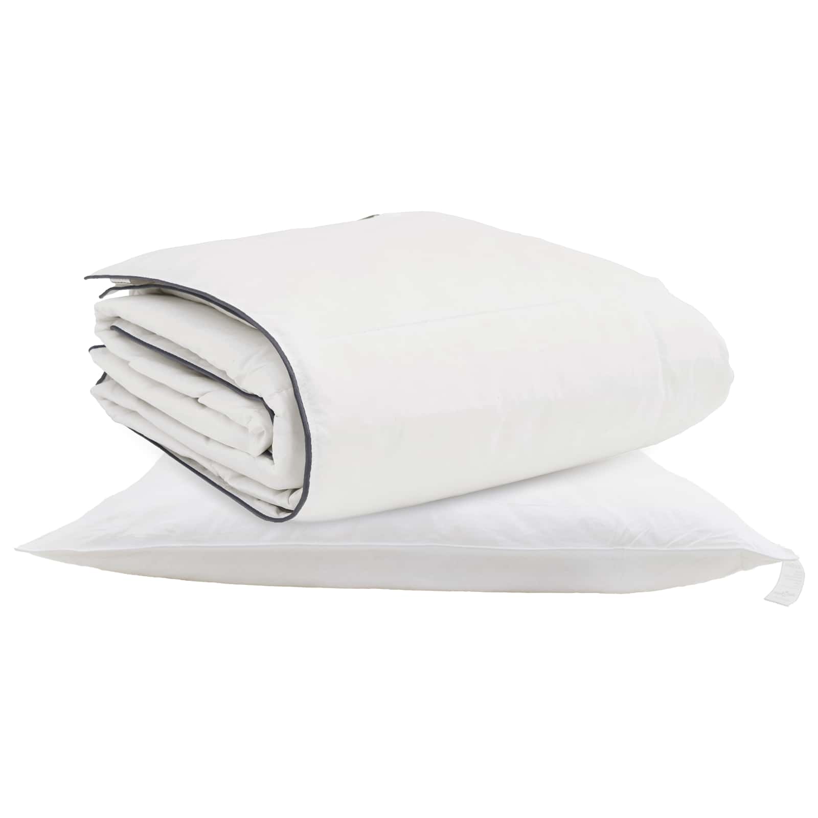 Winter Dekbed met kussen 2 pcs Wit Donsveertjes is nu te koop bij PeponiXL, paradijselijk wonen!