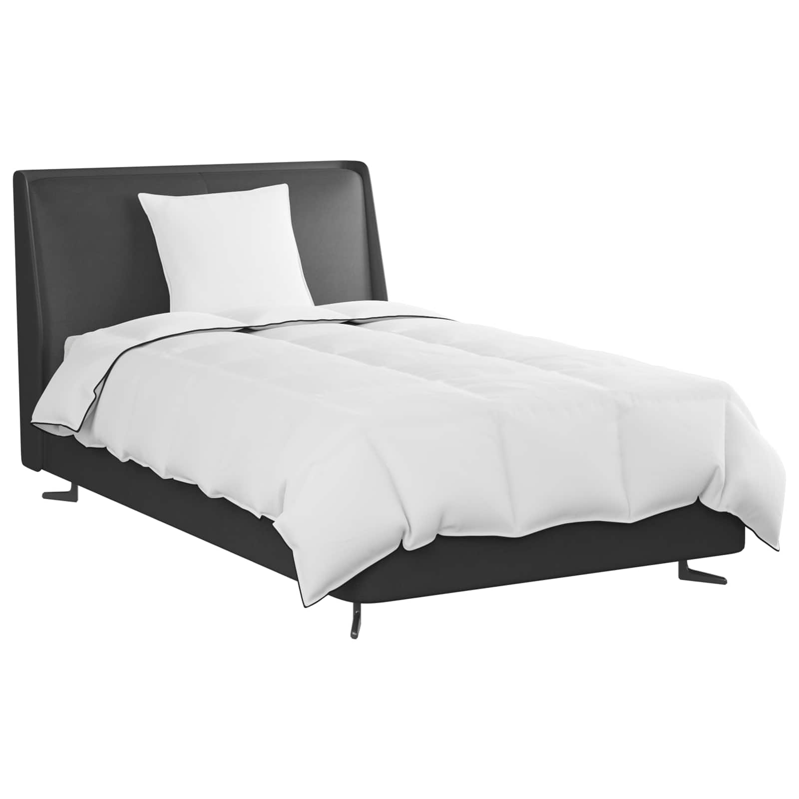 Winter Dekbed met kussen 2 pcs Wit Donsveertjes is nu te koop bij PeponiXL, paradijselijk wonen!
