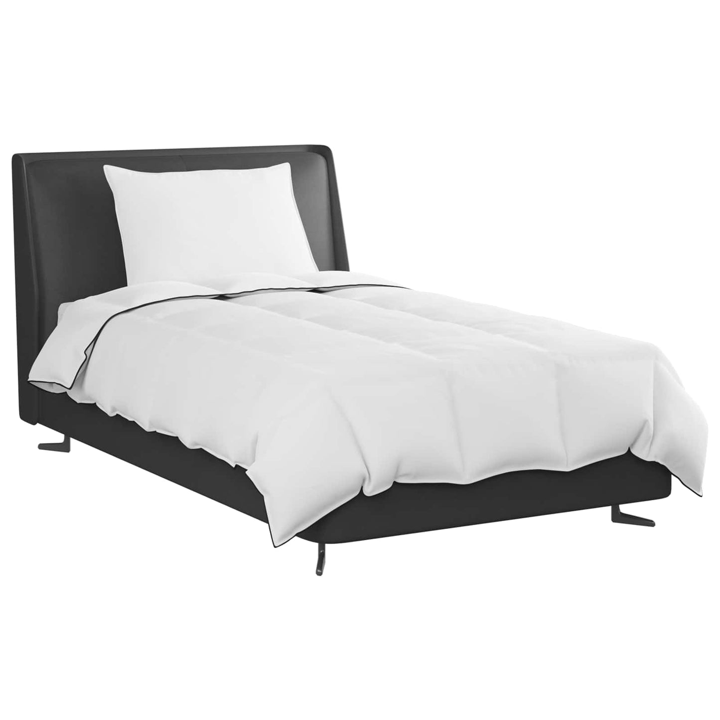 Winter Dekbed met kussen 2 pcs Wit Donsveertjes is nu te koop bij PeponiXL, paradijselijk wonen!