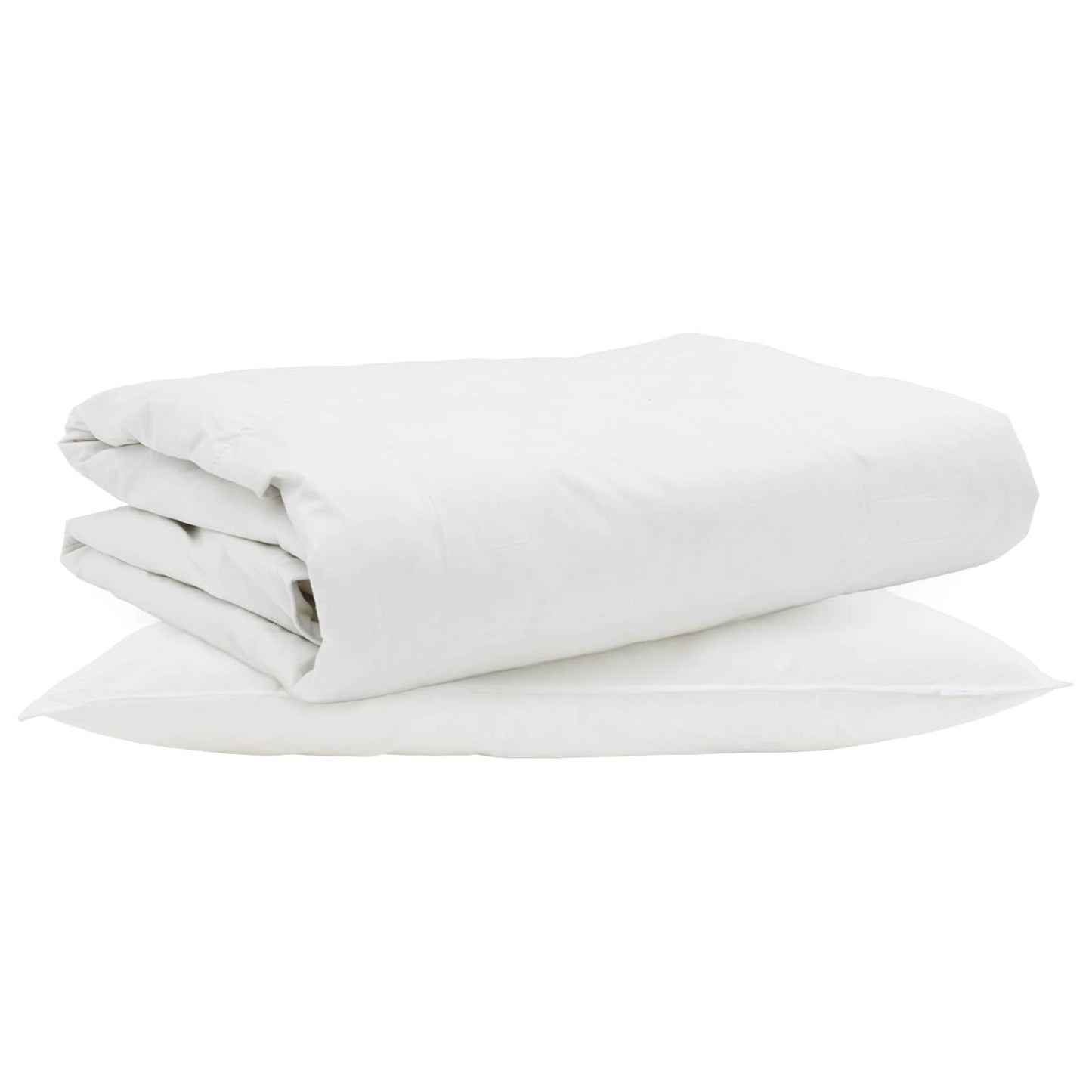 Zomer Dekbed met kussen 2 pcs Wit Donsveertjes is nu te koop bij PeponiXL, paradijselijk wonen!