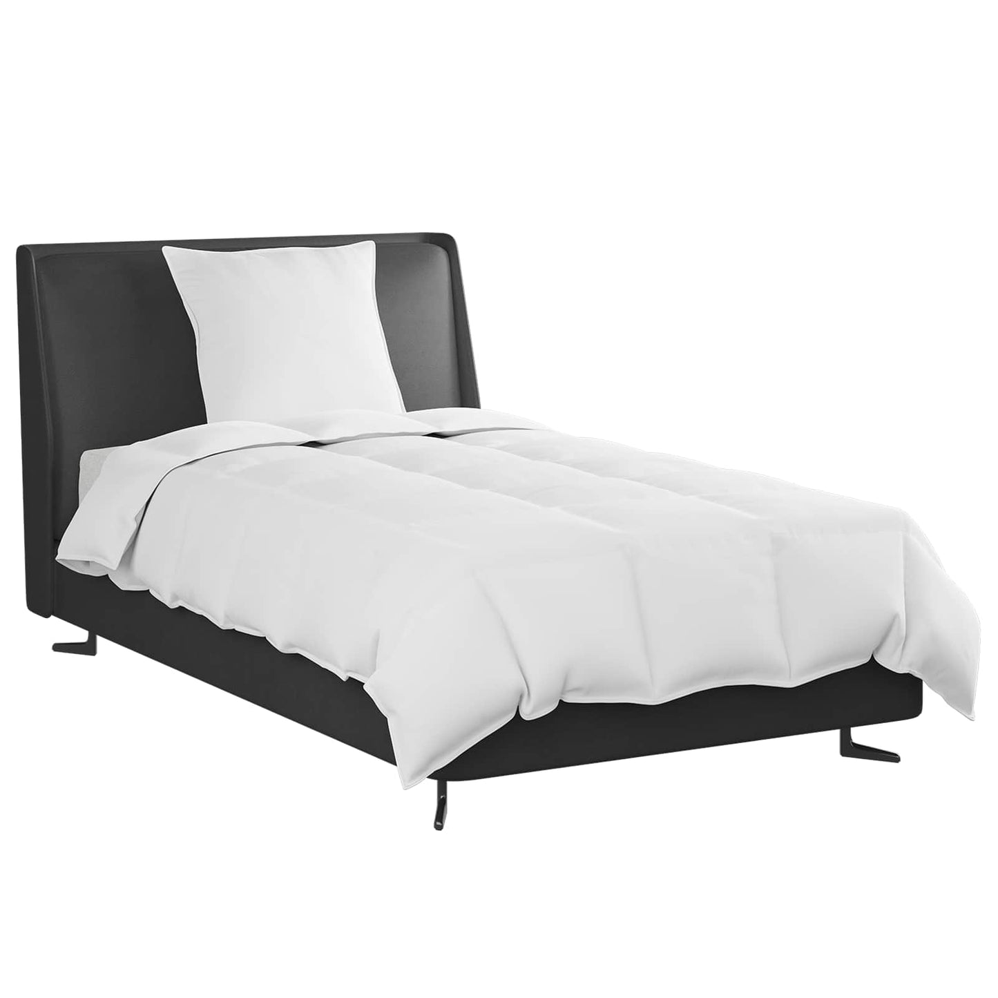 Zomer Dekbed met kussen 2 pcs Wit Donsveertjes is nu te koop bij PeponiXL, paradijselijk wonen!