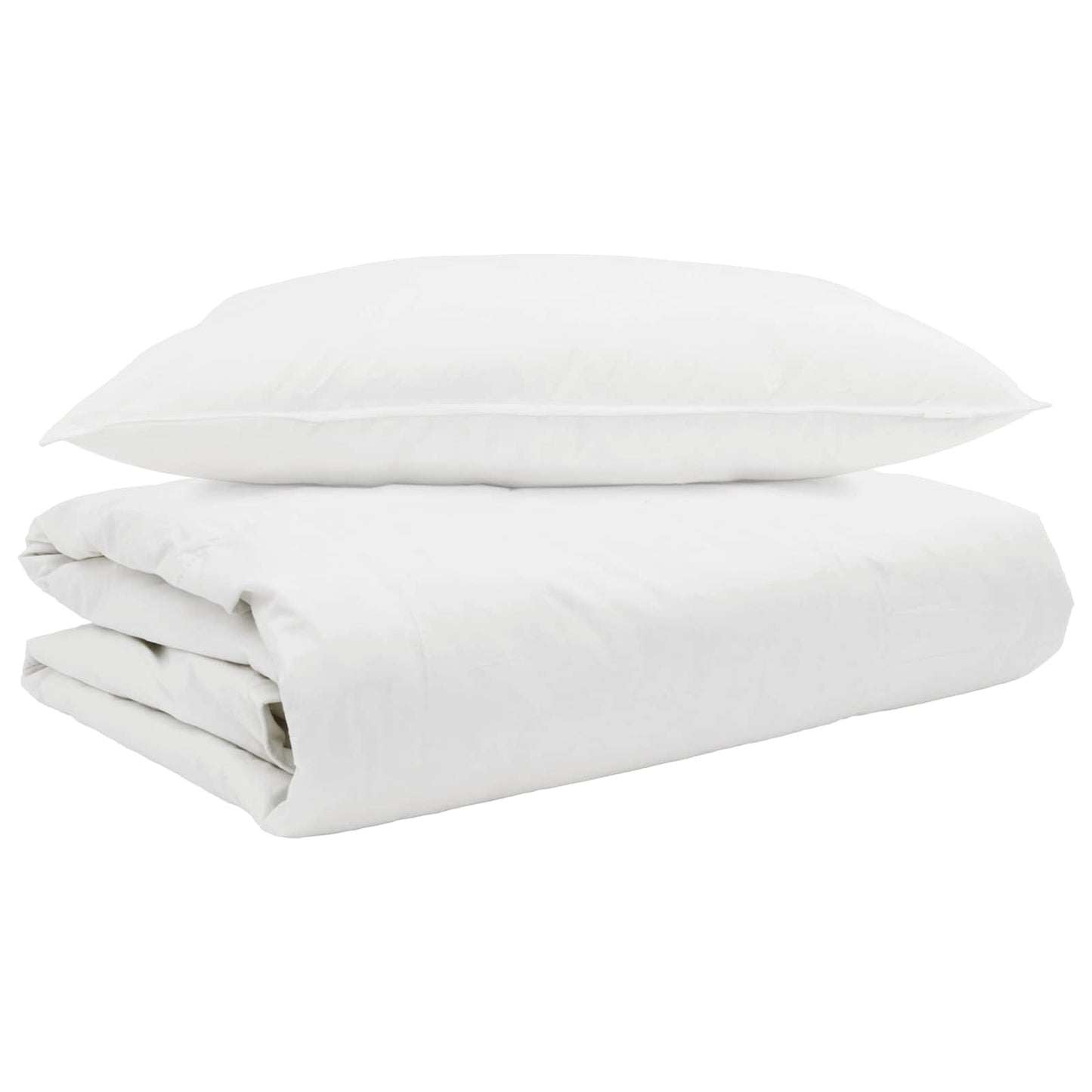 Zomer Dekbed met kussen 2 pcs Wit Donsveertjes is nu te koop bij PeponiXL, paradijselijk wonen!