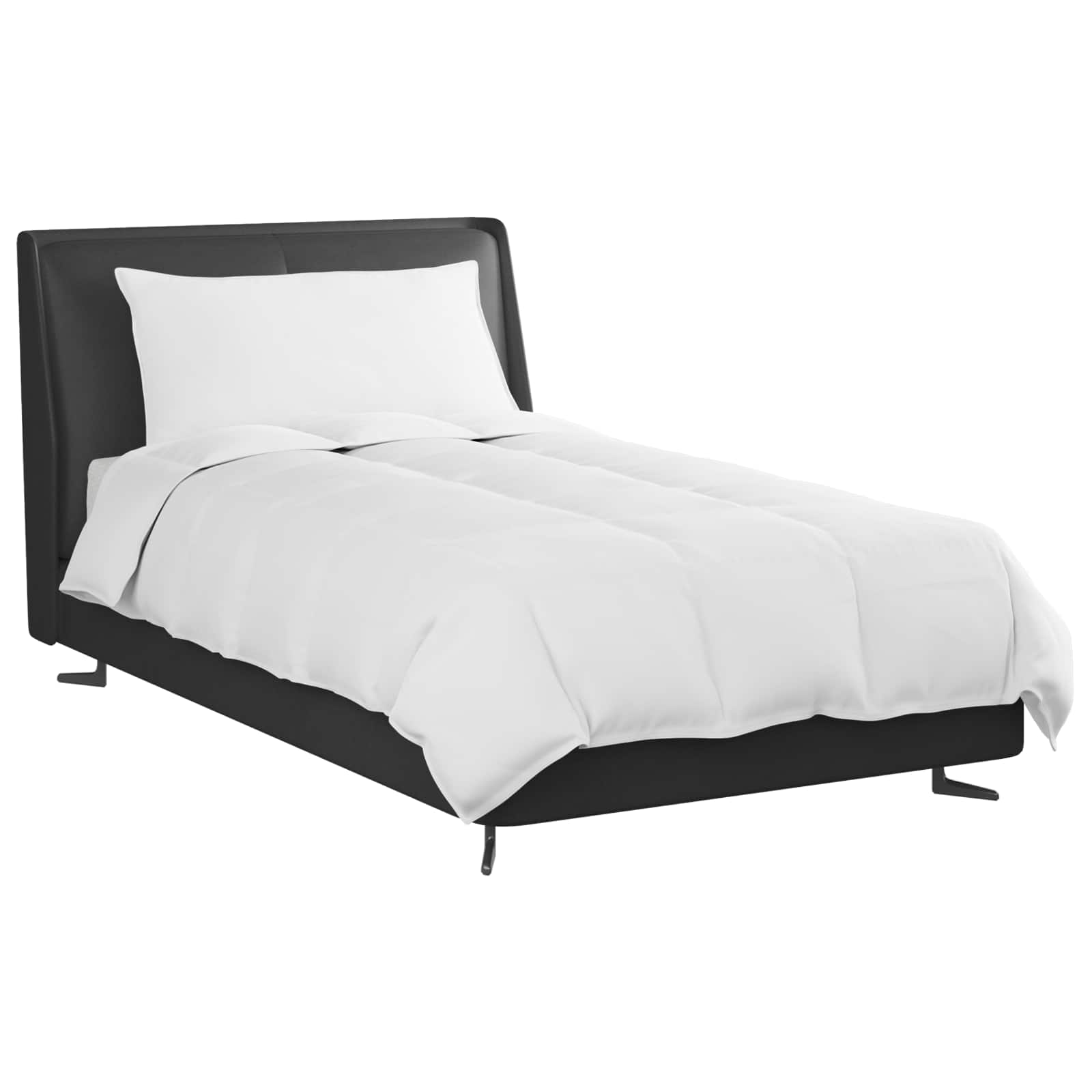Zomer Dekbed met kussen 2 pcs Wit Donsveertjes is nu te koop bij PeponiXL, paradijselijk wonen!