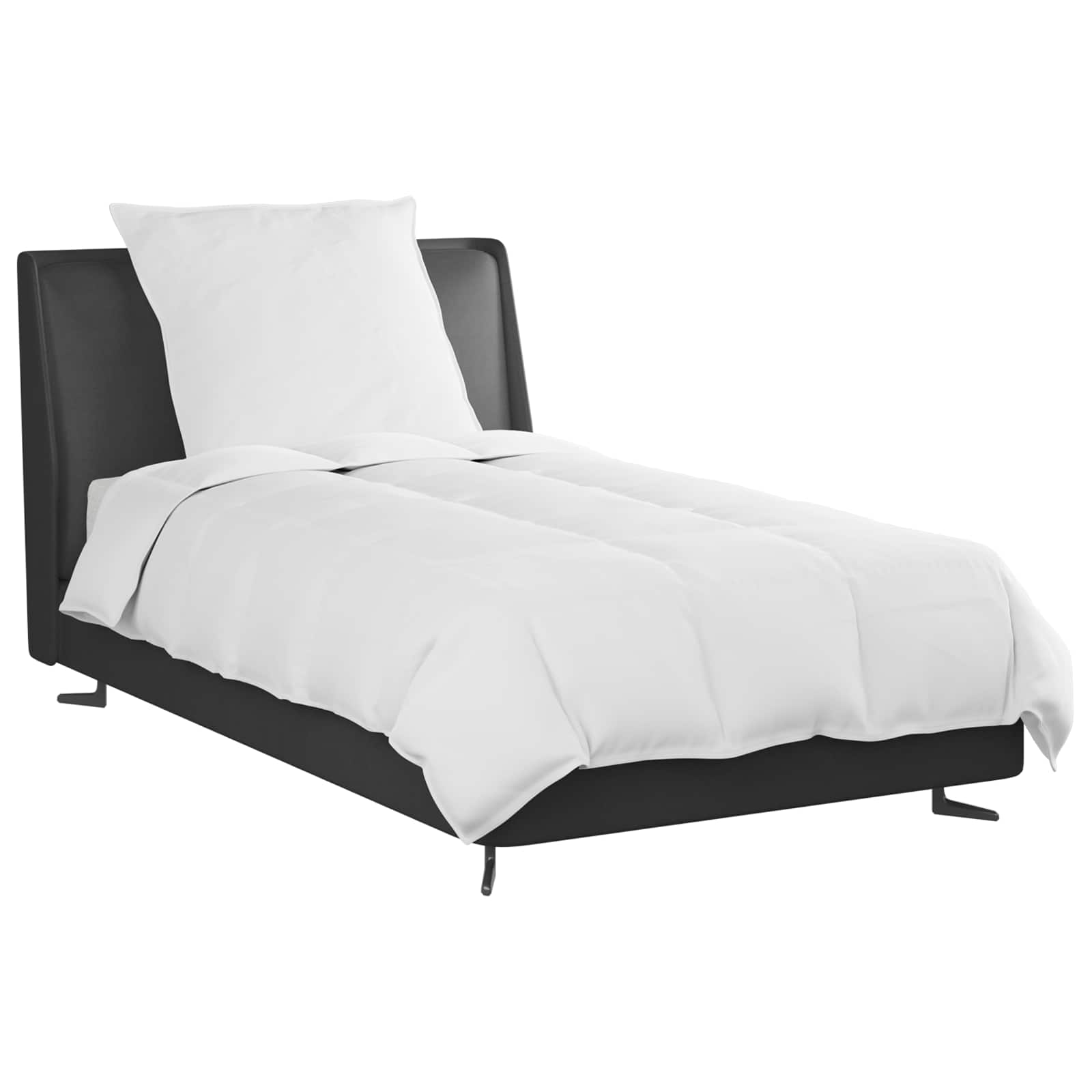 Zomer Dekbed met kussen 2 pcs Wit Donsveertjes is nu te koop bij PeponiXL, paradijselijk wonen!
