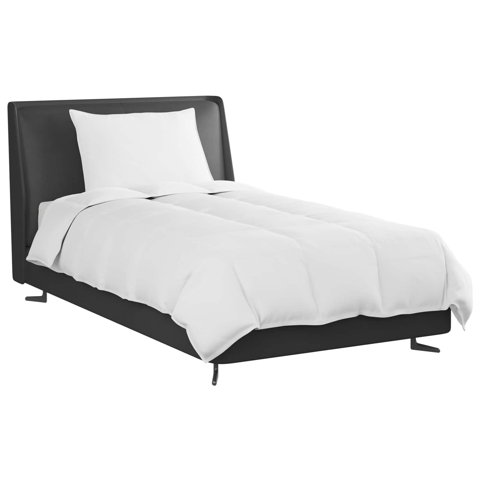 Zomer Dekbed met kussen 2 pcs Wit Donsveertjes is nu te koop bij PeponiXL, paradijselijk wonen!